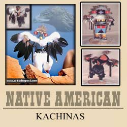 Navajo, Hopi Indian Kachina Dolls