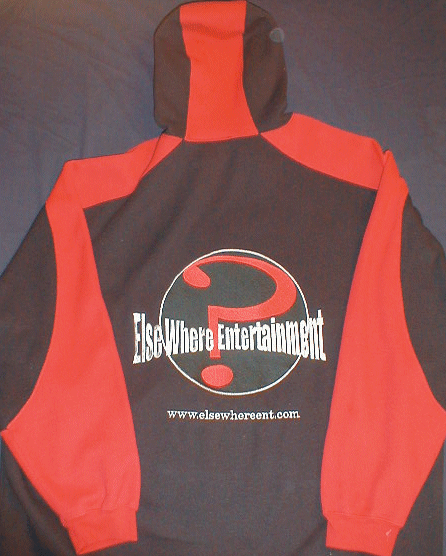 Red & Black Else Where? Hoodie
