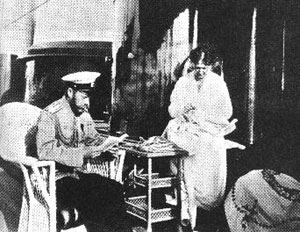 Nicholas and Alexandra aboard the Standart