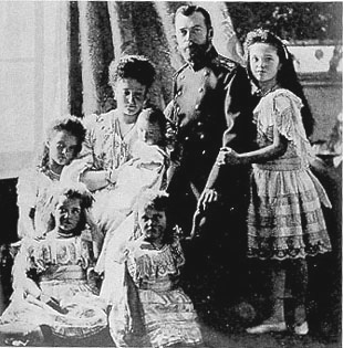 The Romanovs after Alexei's birth