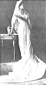 Tatiana in formal court dress