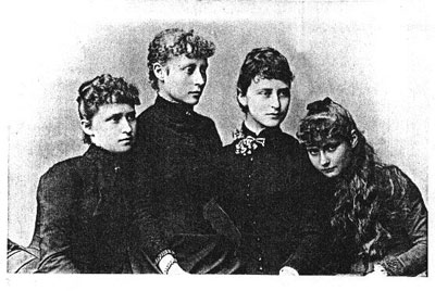 Princesses Irene, Victoria, Elizabeth, Alix