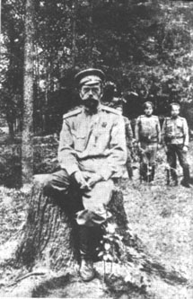The former tsar under arrest