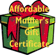 
Gift  Certificates
      Available
