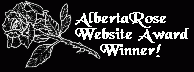 AlbertaRose Website Award Winner
