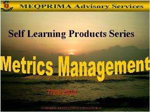 Metrics Management