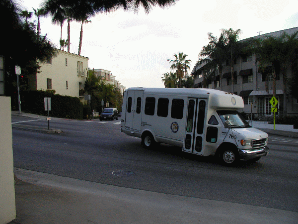 B: From Officer's Point of View; bus in outer lane