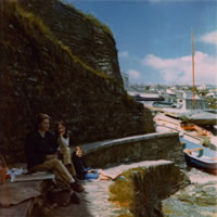 Brenda, Gill aged about 12 and Fiona aged 8