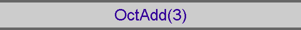 OctAdd(3)