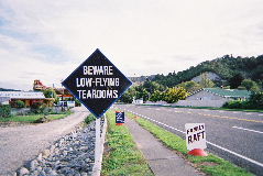 WOOOSH! That plane might take your head off