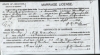 Marriage License