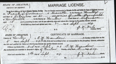Marriage License