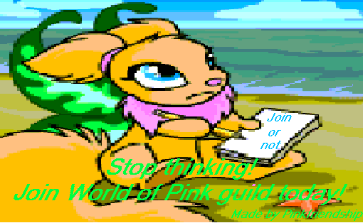 Join the World of Pink Guild now!