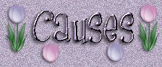 Causes I support