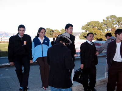 Candid Shot Before Final Round