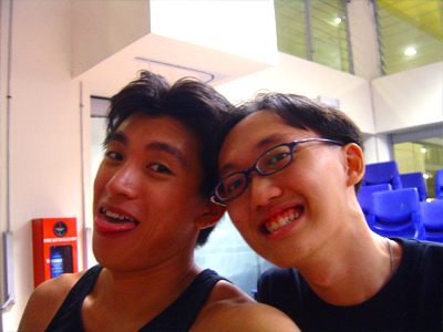As usual, Jianfa is being his silly self :P I was just playing along.