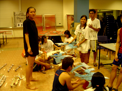 Shyuan looking bewildered. The lettering is looking great though!:)