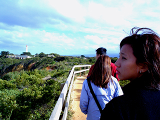 jean at edge of the world.. 