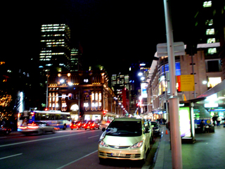sydney at night