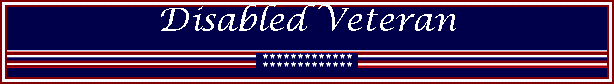 Disabled Veteran