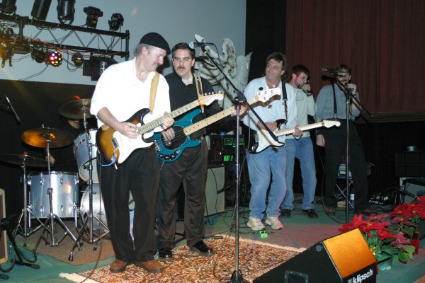 Dennis McClung Blues Band and guest blues musicians