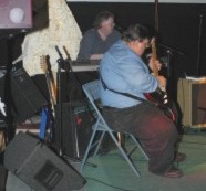 Blues musicians Randy Franklin and Bob West