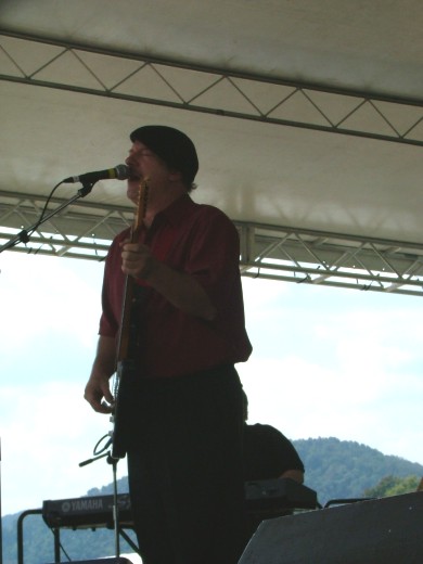 2004 Heritage Blues Festival Picture of Dennis McClung