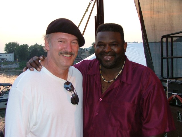 2004 Heritage Blues Festival Picture of Dennis McClung and Michael Burks