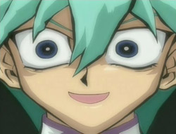 Noa's face looks crazy as well