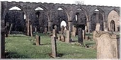 The ruins of St. Kentigern Church, Lanark