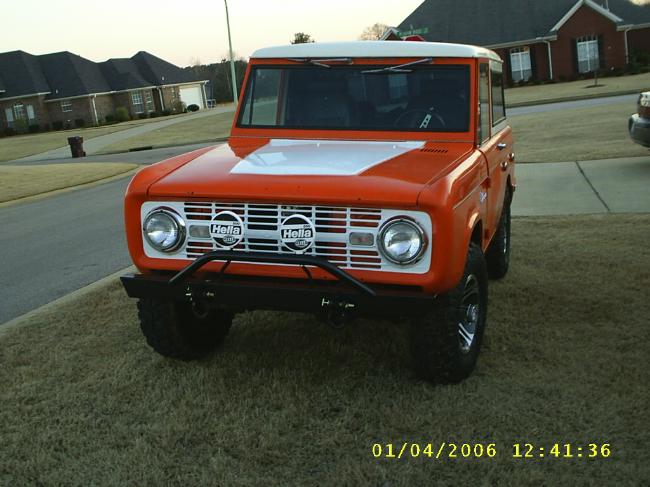 Bronco Front View
