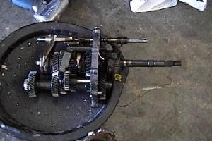 transmission out of case