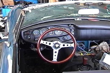 Dash photo with Momo Indy steering Wheel