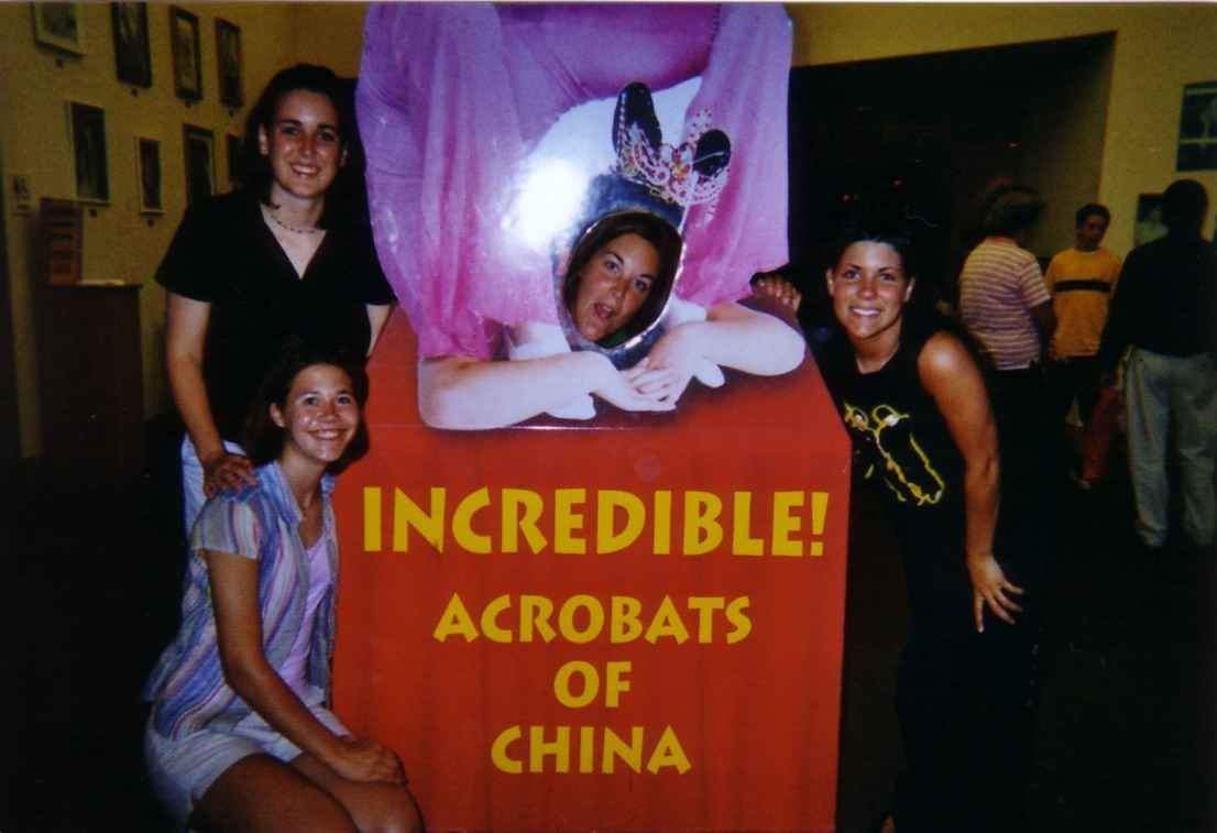 My roommates and I before the Incredible Acrobats of China show.  It was completely amazing.