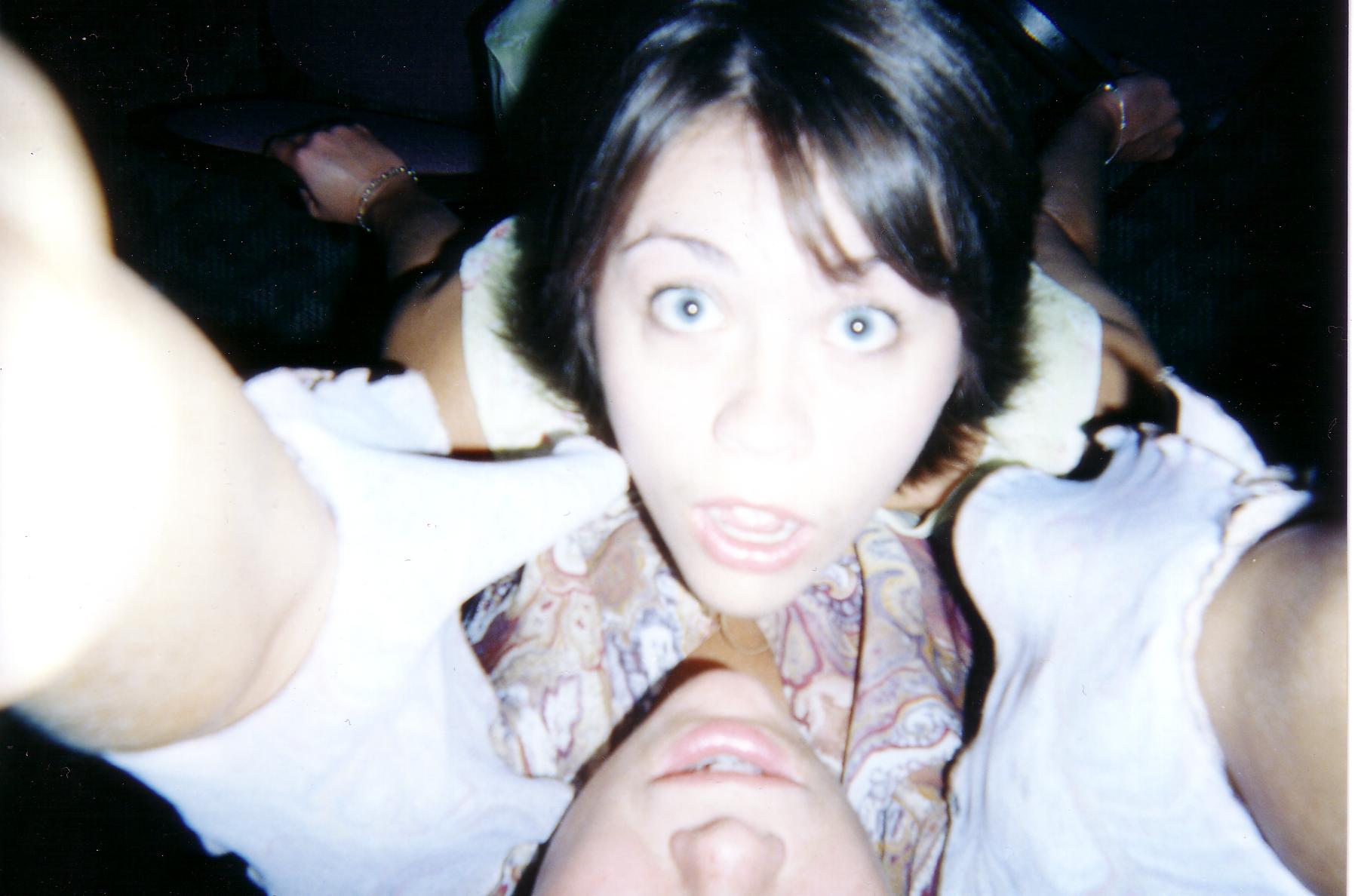 A picture of Jessica and Katie from above, it's a shame that they're both not in it....