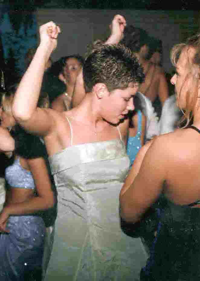 Jessica getting jiggy with it.