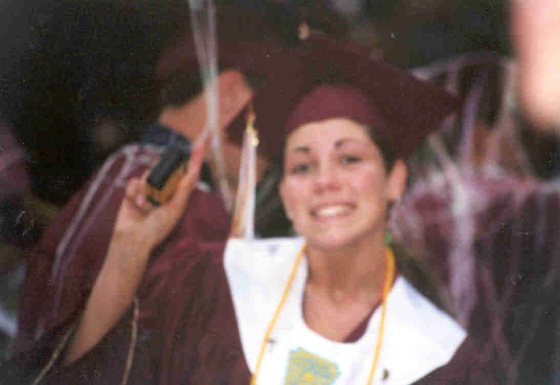 Jessica graduation 2001.