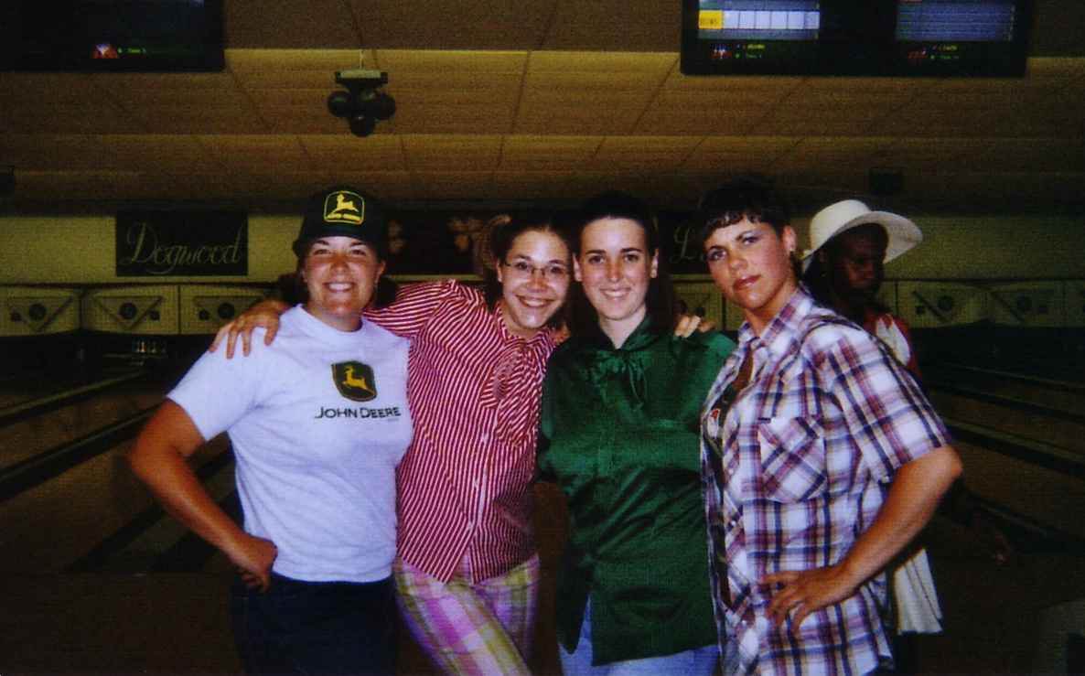 My growth team at tacky bowling.