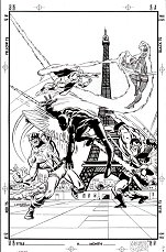 Avengers #71 Cover Recreation