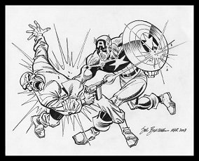 Captain America vs. Red Skull Commission