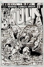 Hulk #197 Cover Recreation