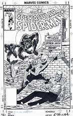 Spectacular Spider-Man Volume 1 #152 Cover Art