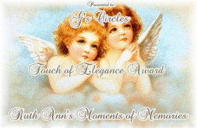 Please visit Ruth Ann's Moments of Memories