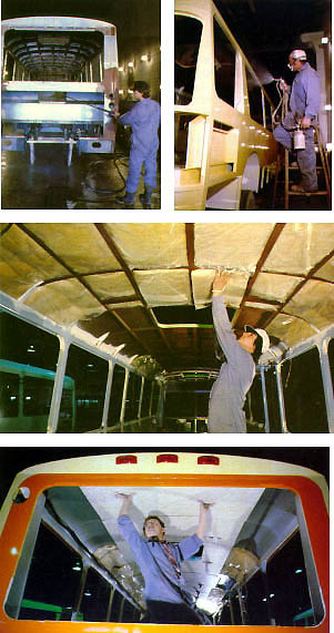 paint shop and ceiling finishing