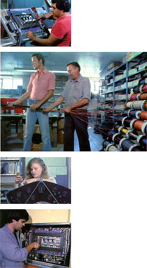 assembling the electrical system