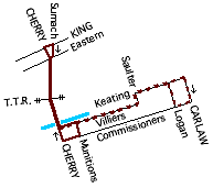 Ashbridge route map
