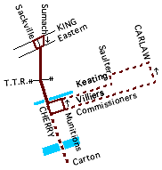 Ashbridge route map