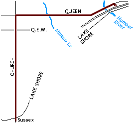 Mimico map