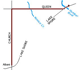 Mimico map