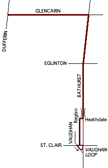 Bathurst route map